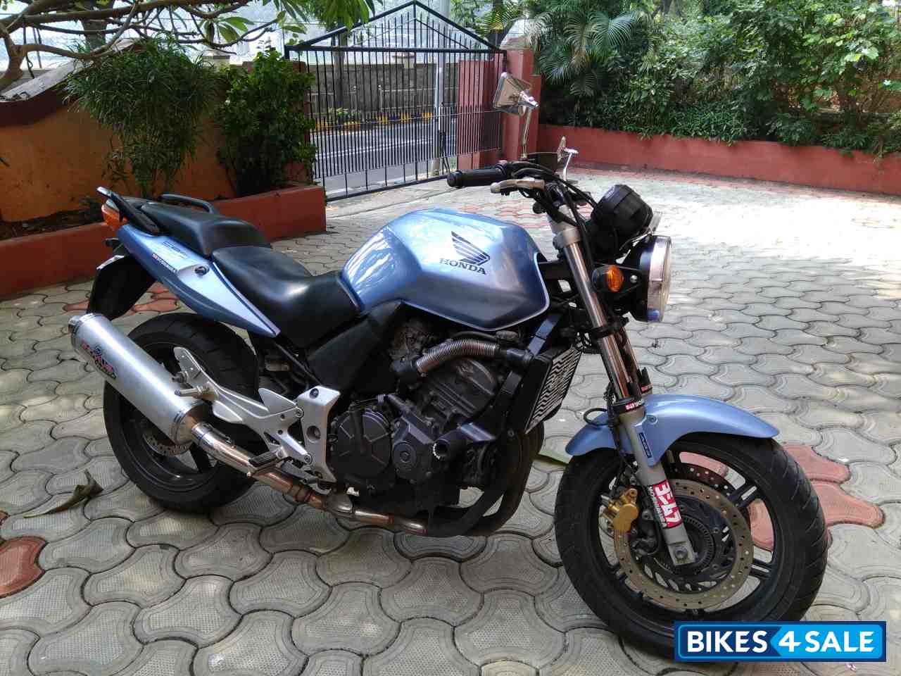 Sky Blue Honda CB600F