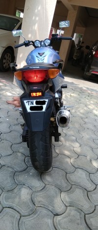 Sky Blue Honda CB600F