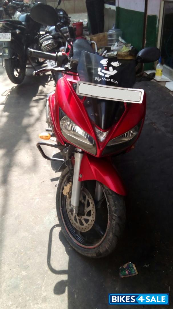Red Yamaha Fazer