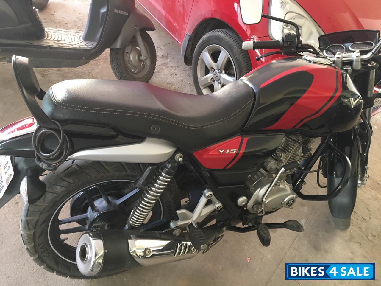 Black Red Bajaj V15