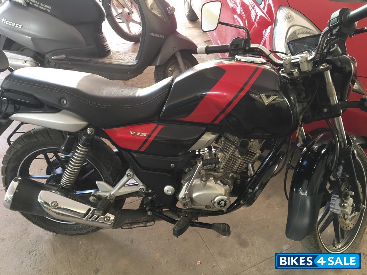Black Red Bajaj V15