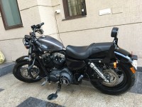 Black Harley Davidson XL 1200X Forty-Eight