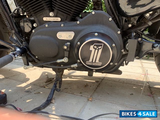 Black Harley Davidson XL 1200X Forty-Eight Black Harley Davidson XL 1200X Forty-Eight