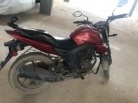 Red Honda CB Trigger