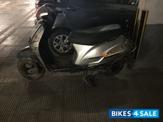 Silver Honda Activa