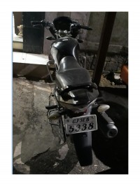 Black Honda CB Unicorn