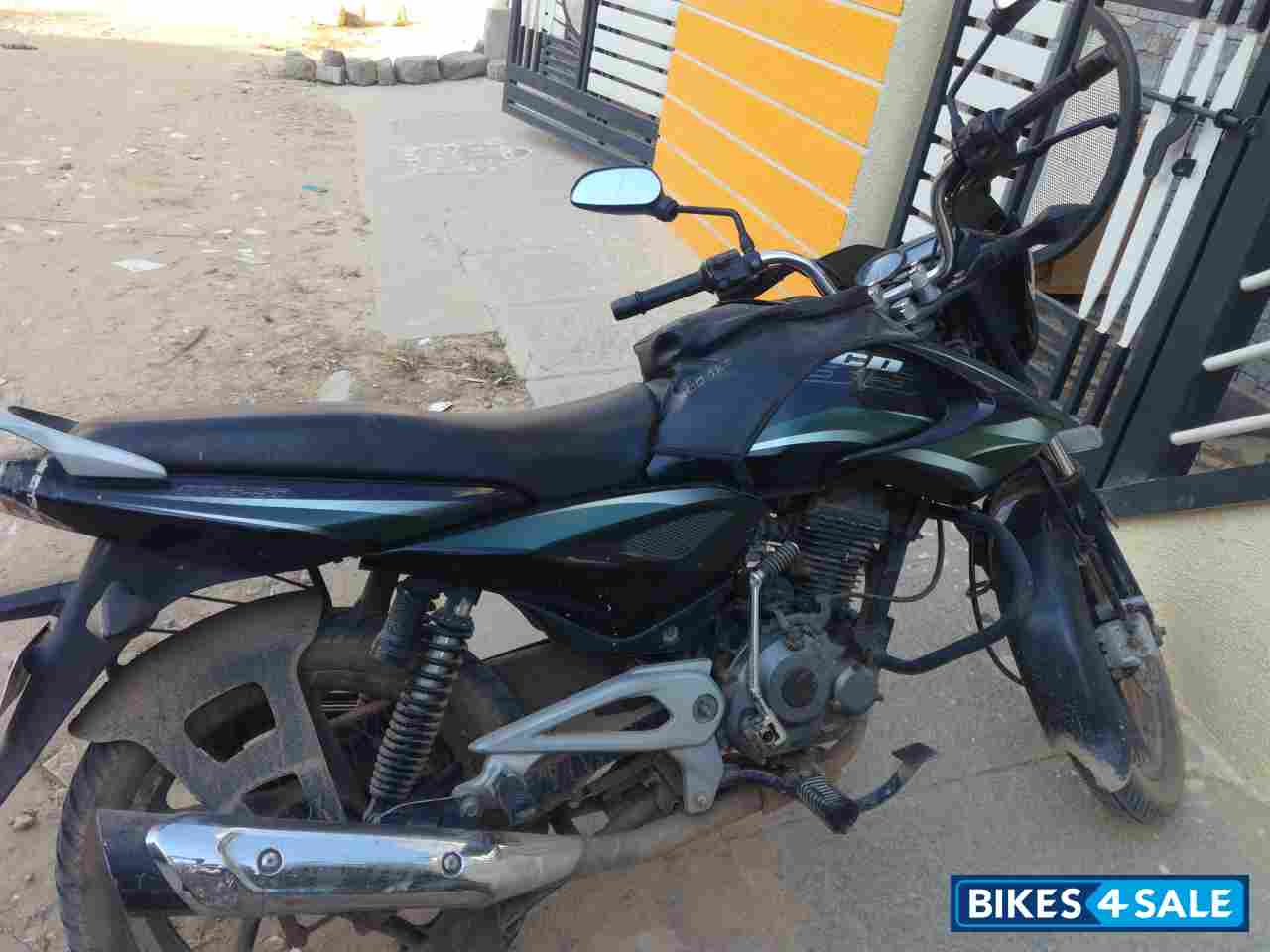 Green & Black Bajaj XCD 135 DTS-Si