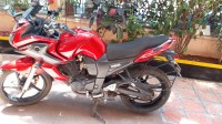 Red Yamaha Fazer