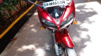 Red Yamaha Fazer