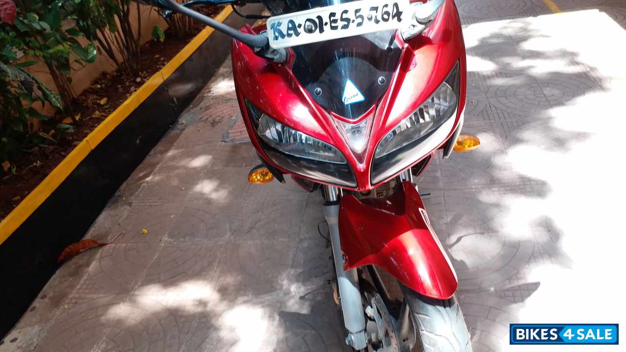 Red Yamaha Fazer