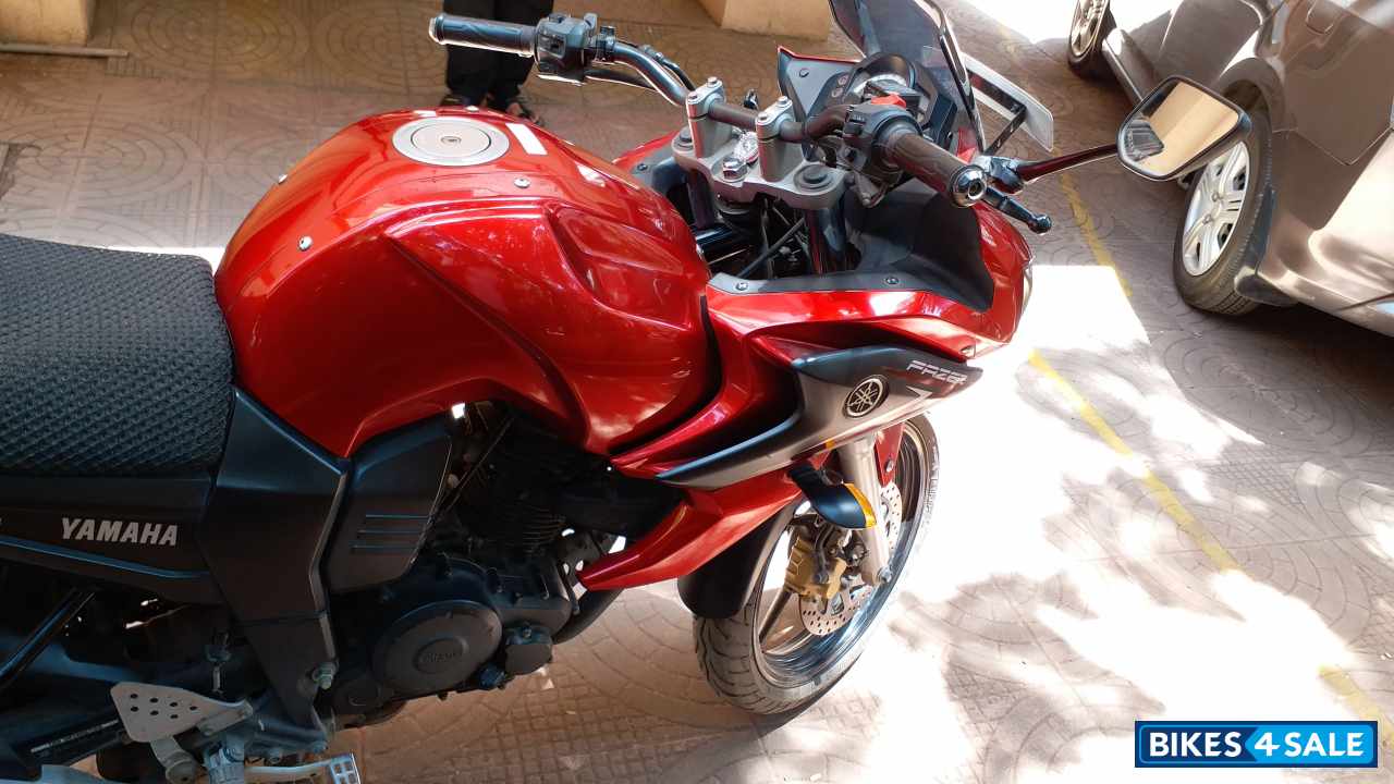 Red Yamaha Fazer