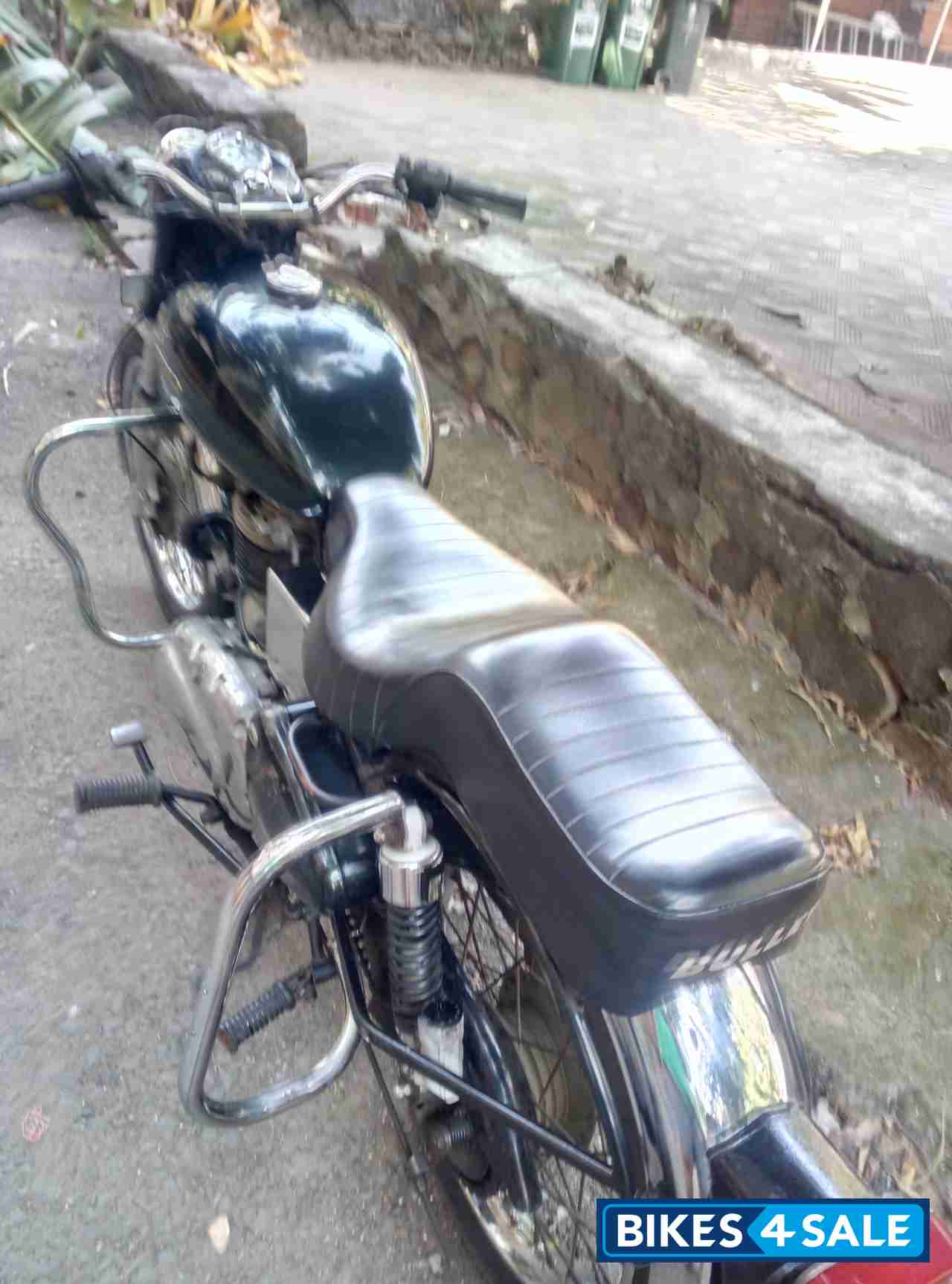 Black Royal Enfield Bullet Electra
