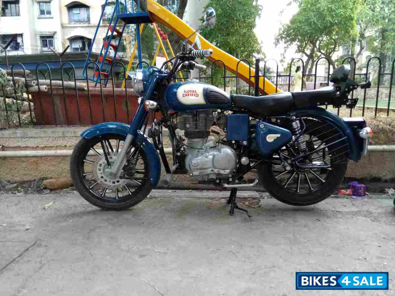 Blue Lagoon Royal Enfield Classic 350
