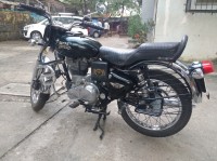 Black Royal Enfield Bullet Electra Twinspark