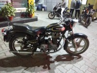Black Royal Enfield Bullet Standard 350