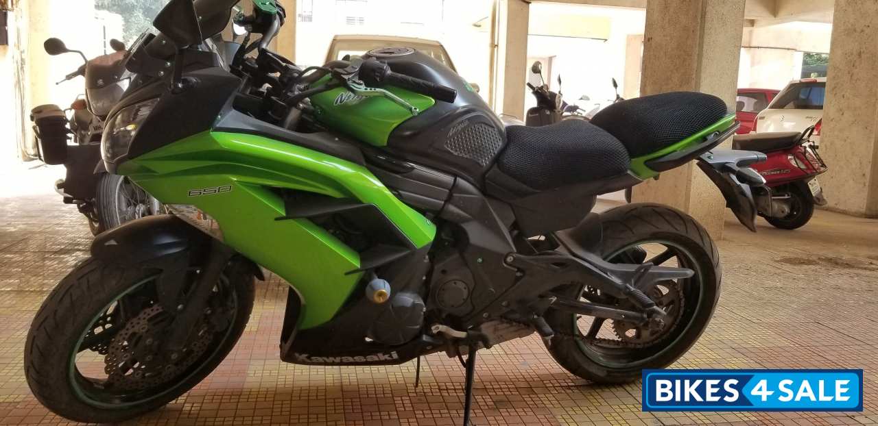 Lime Green Kawasaki ER-6f