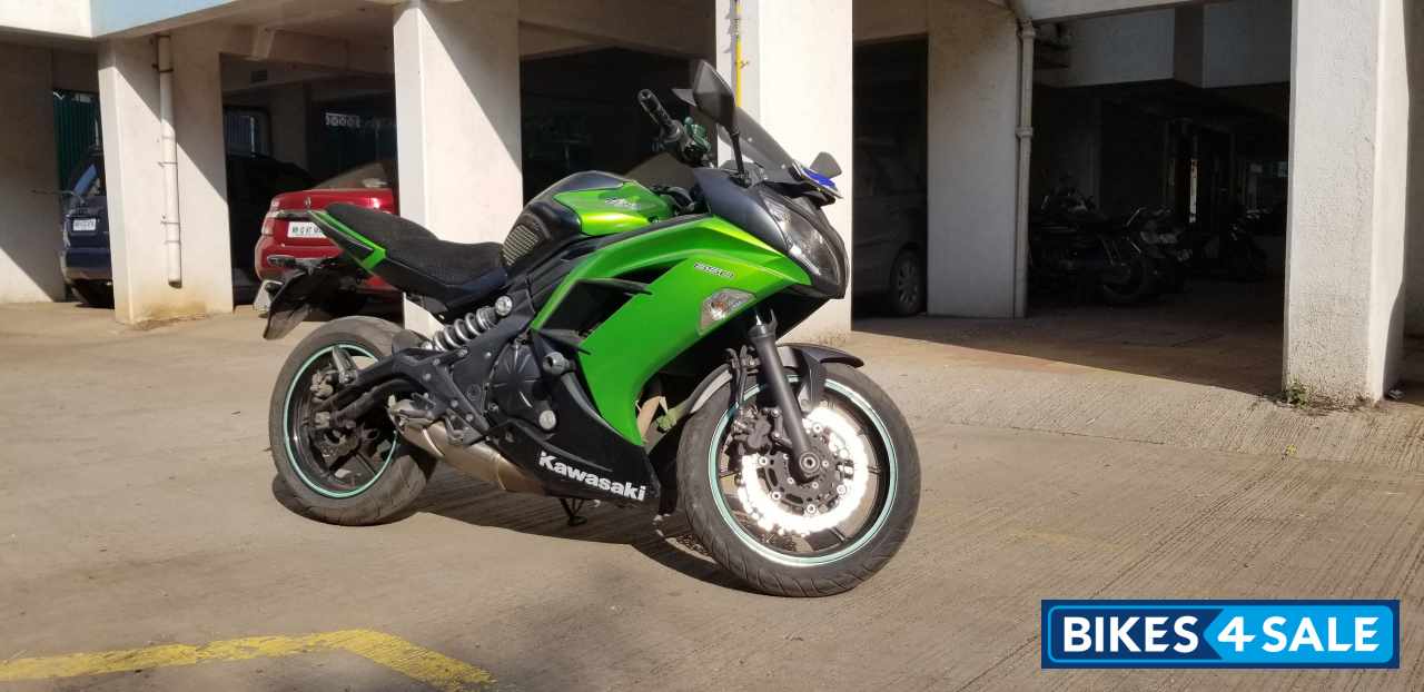 Lime Green Kawasaki ER-6f