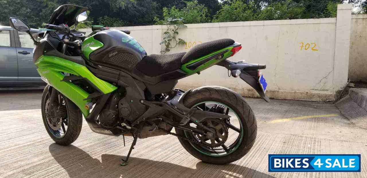 Lime Green Kawasaki ER-6f