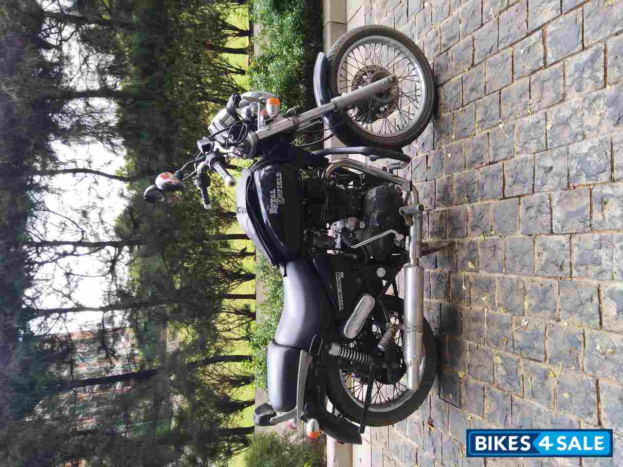 Matt Black Royal Enfield Thunderbird 500