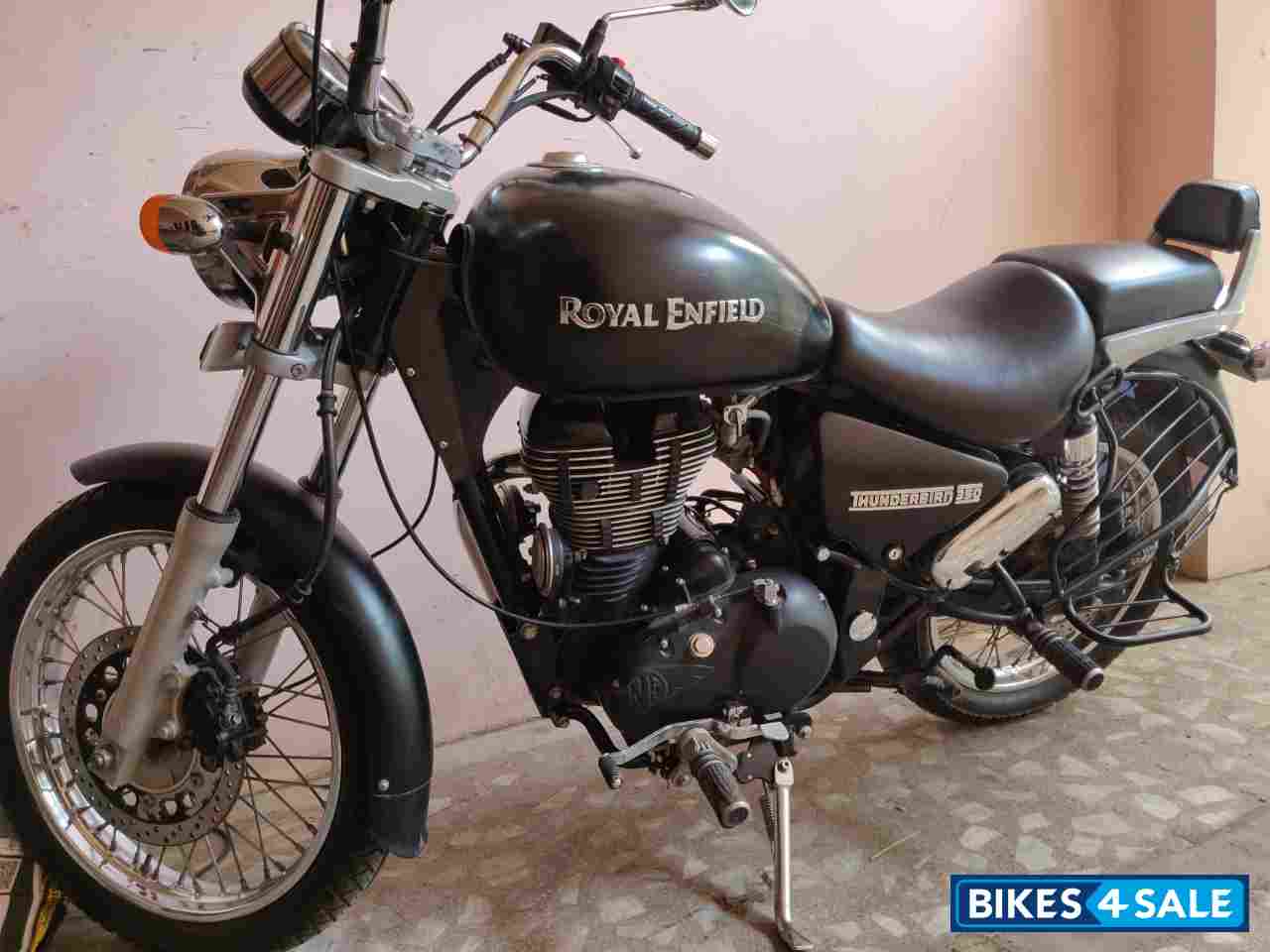 Mat Black Royal Enfield Thunderbird 350