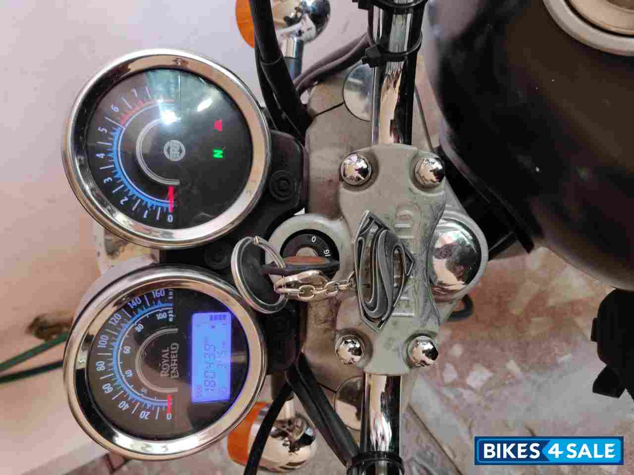 Mat Black Royal Enfield Thunderbird 350