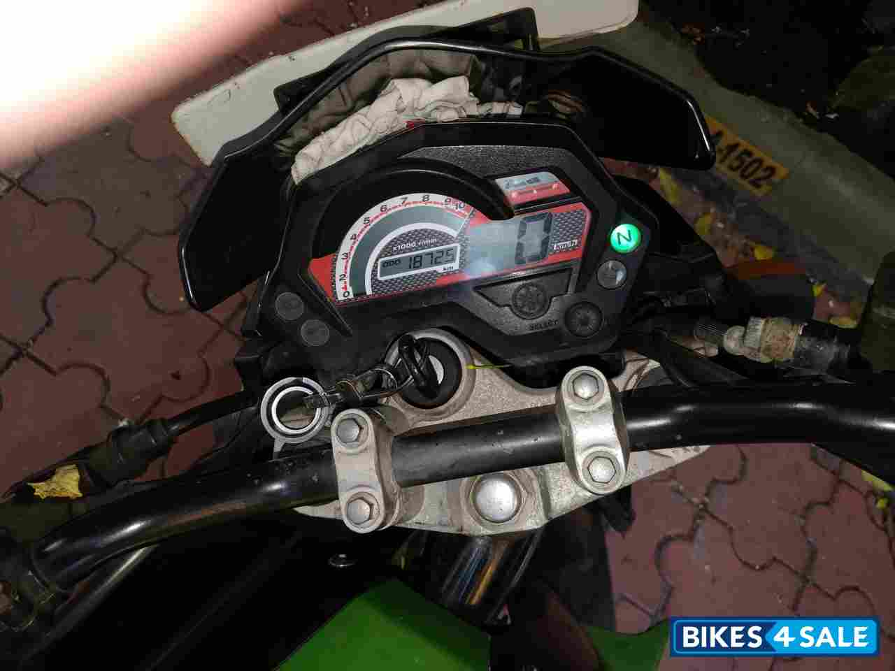 Green Black Yamaha FZ-S