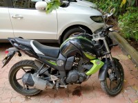 Green Black Yamaha FZ-S