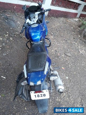 Blue Bajaj Pulsar 220 DTSi