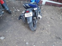 Blue Bajaj Pulsar 220 DTSi