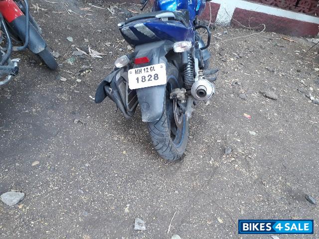 Blue Bajaj Pulsar 220 DTSi