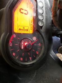 Blue Bajaj Pulsar 220 DTSi