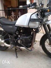 White Royal Enfield Himalayan