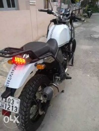 White Royal Enfield Himalayan