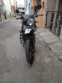 White Royal Enfield Himalayan