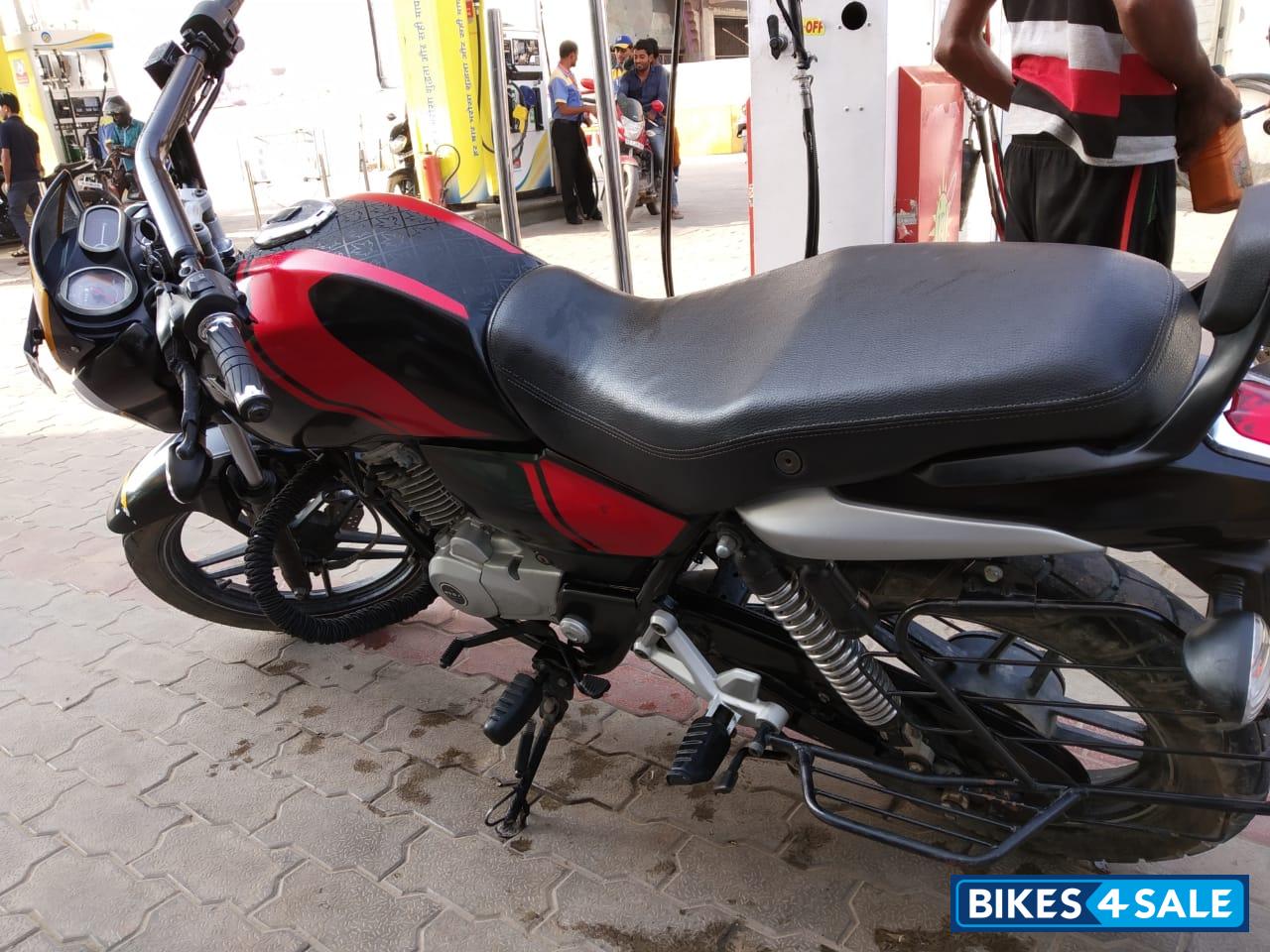Black And Red Bajaj V15