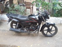 Black Honda CB Shine