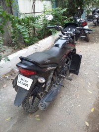 Black Honda CB Shine