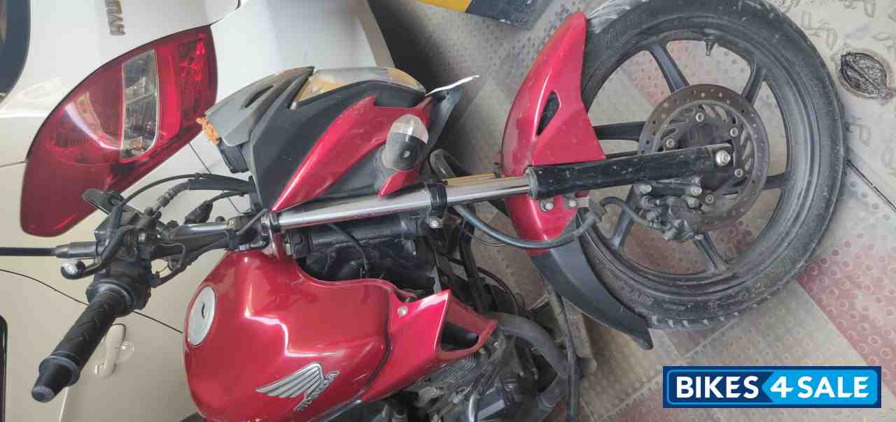 Red Honda CB Trigger