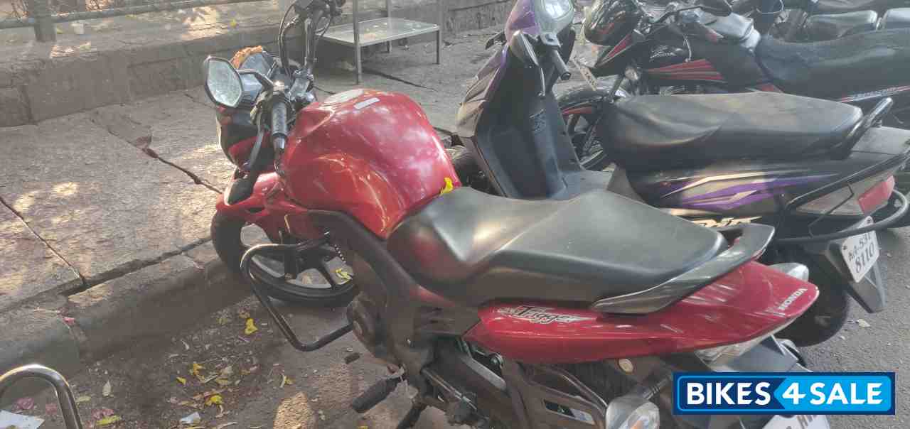 Red Honda CB Trigger