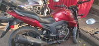 Red Honda CB Trigger