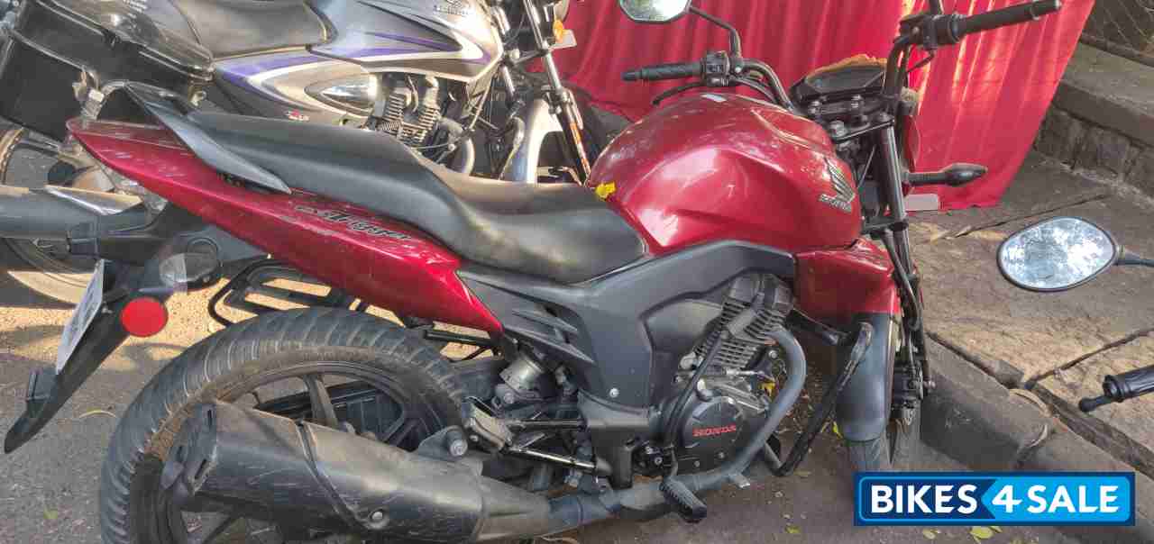 Red Honda CB Trigger