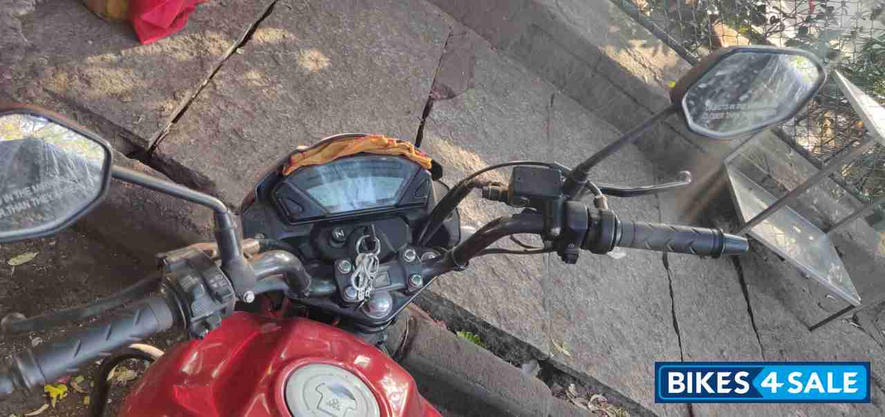 Red Honda CB Trigger