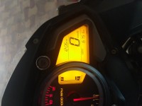 Red Bajaj Pulsar AS 150