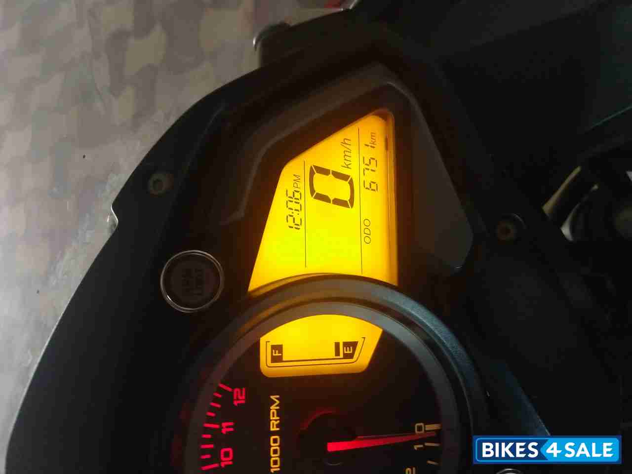 Red Bajaj Pulsar AS 150