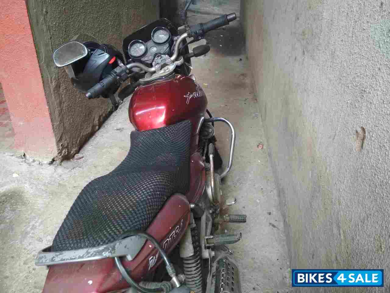 Red Bajaj Pulsar 135LS