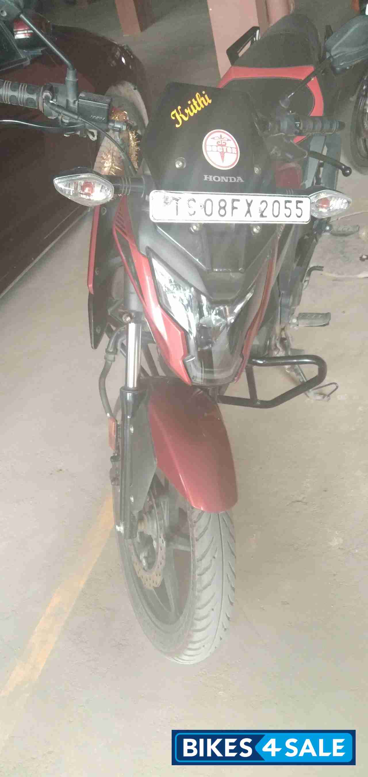 Red Honda XBlade
