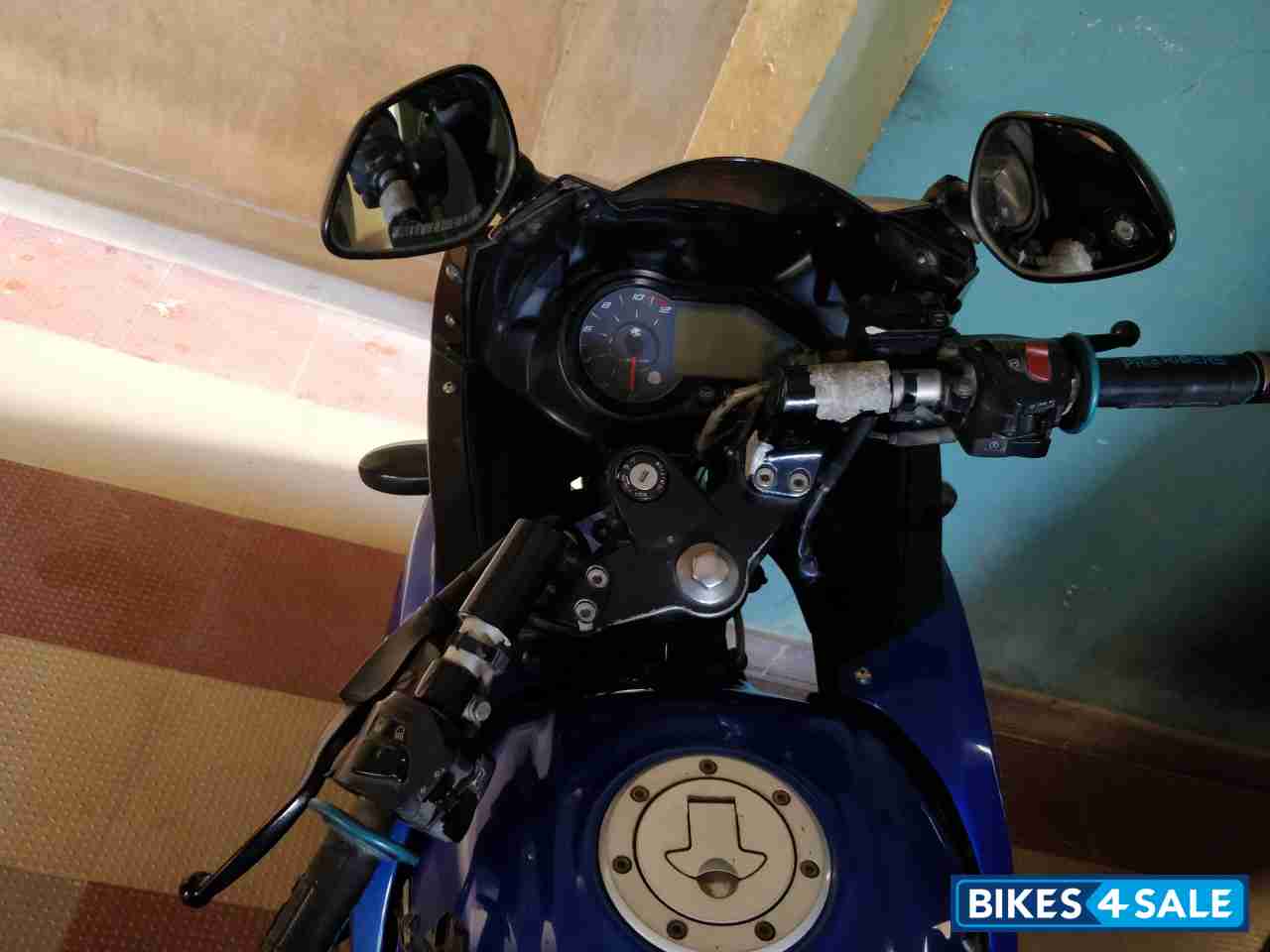 Blue And Black Bajaj Pulsar 220F Blue And Black Bajaj Pulsar 220F