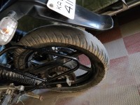 Blue And Black Bajaj Pulsar 220F