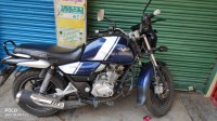 Blue And White Bajaj V15