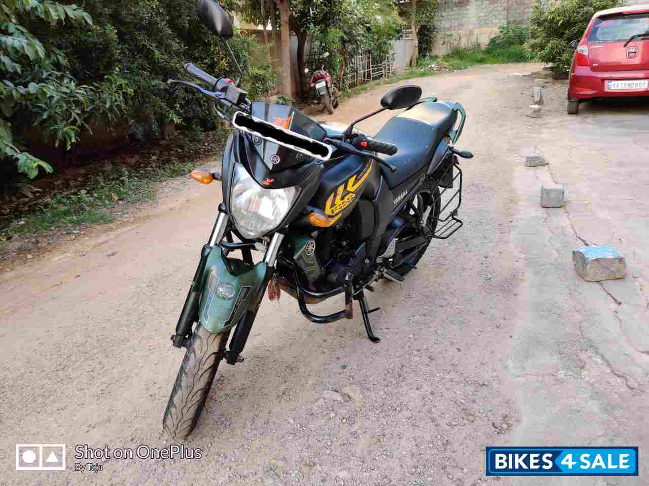 Military Green Yamaha FZ-S Military Green Yamaha FZ-S